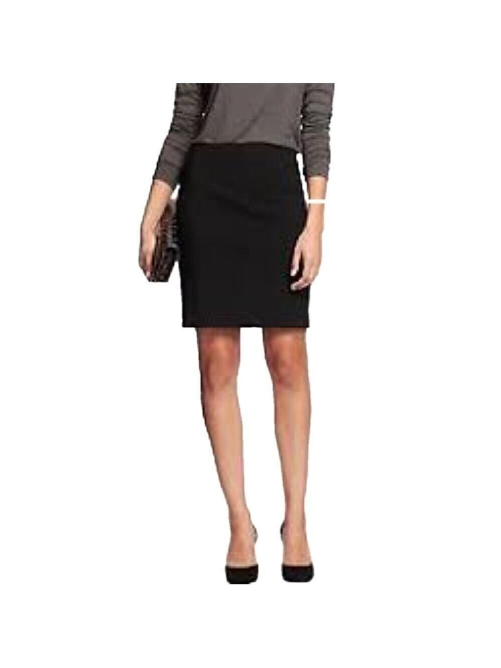 Banana Republic Black Pencil Women's Skirt Sz 10